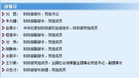 必發(fā)心水資料論壇,劉昆“重回”財政部擔(dān)任黨組成員